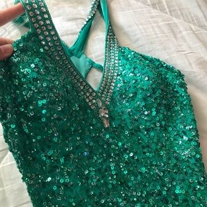 Gorgeous Sparkling Scala Prom Dress